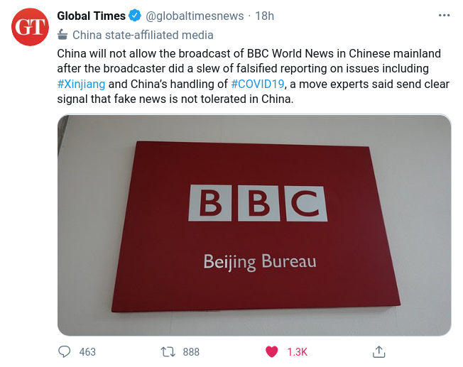 BBC & Kina En Gång Till
