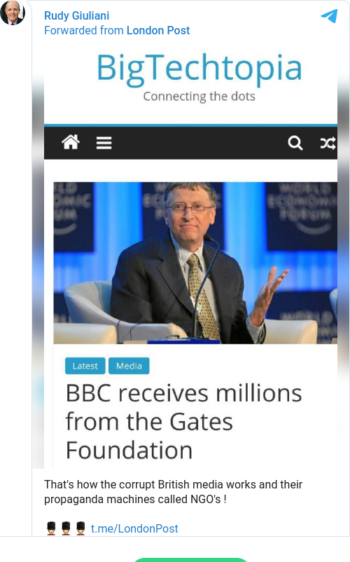 Gates Betalar BBC