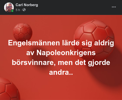 Napoleonkrigens Börsvinnare