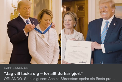 Sörenstam & Trump