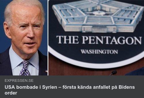 Biden Bombar I Syrien
