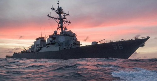 USS John S. McCain Avvisat Av PLA