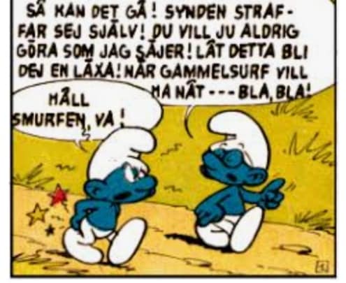 Annas Smurfiga Fiskafänge