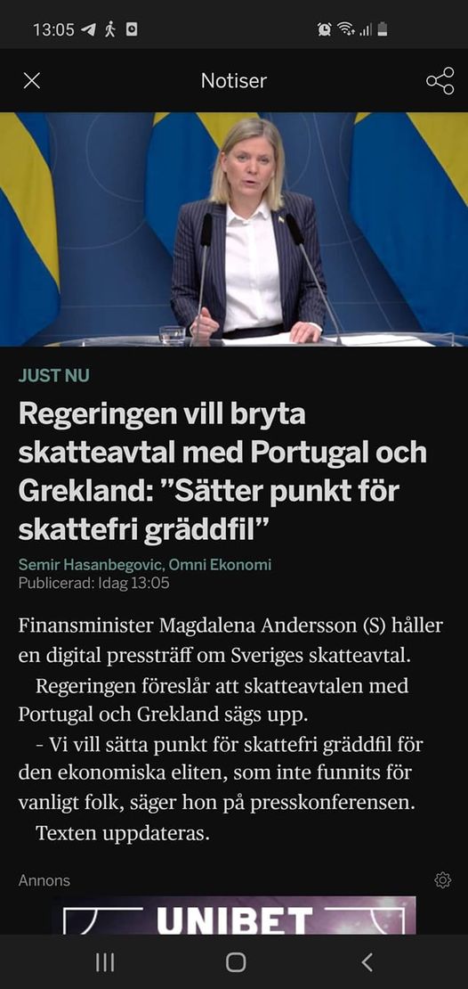 Skatteavtalsbrytningsvilja
