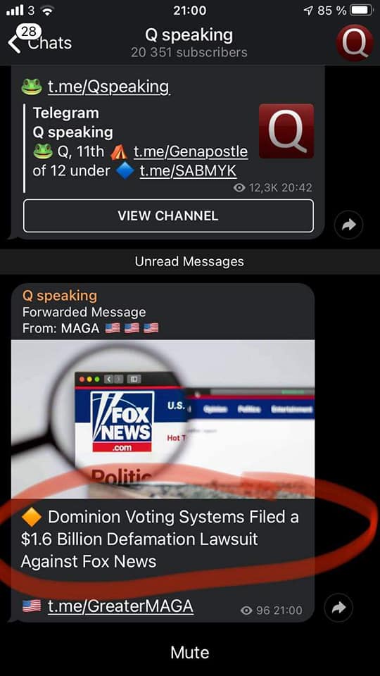 Fox Stämda Av Dominion