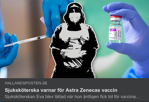 Vaccinvarning I Hallandsposten