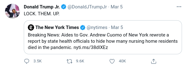 Cuomo & Åldringsvårdsdöda