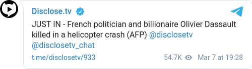 Dassault Död I Helikopterolycka