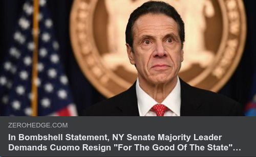 Avgångskrav På Cuomo