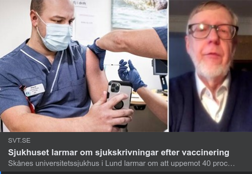Vaccineringssjukskrivningar