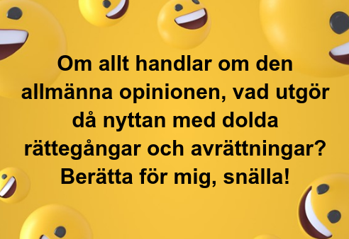 Dold Opiniosbildningsnytta