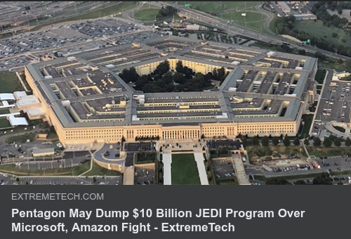 Pentagon Kan Dumpa JEDI