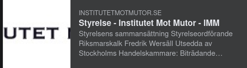 Institutet Mot Mutor - IMM