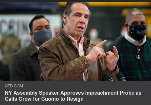 Riksrättsundersökning För Cuomo