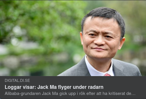 Flygande Jack Ma