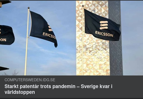 Starkt Svenskt Patentår