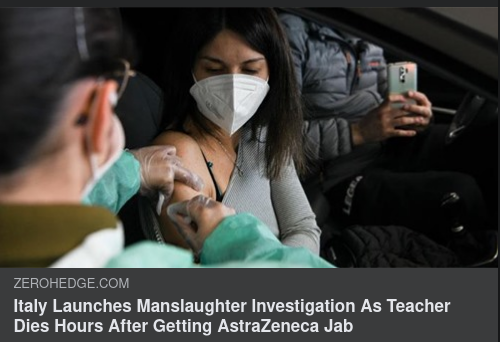 Italien Startar Dråputredning Efter Nyvaccinerads Död