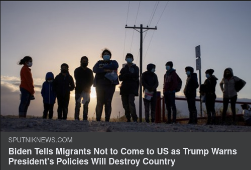 Biden & Migrationsrörelser