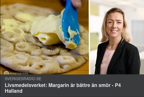 Margarin Säger Livsmedelsverket