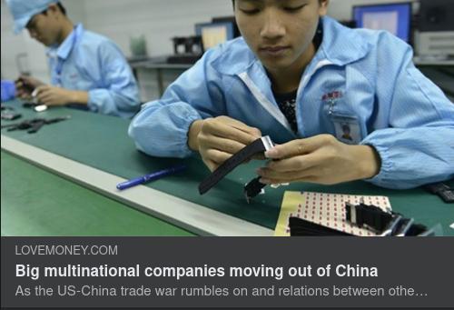 Kinalämnande Storföretag