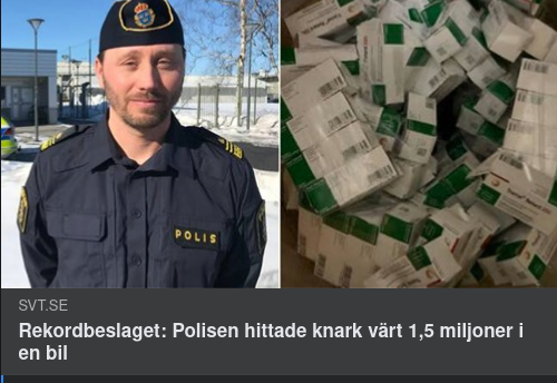 Norrländskt Knarkbeslag