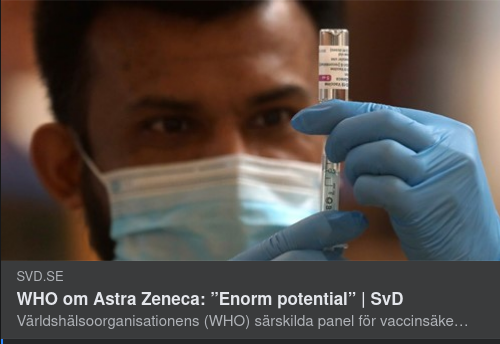 WHO & AstraZeneca