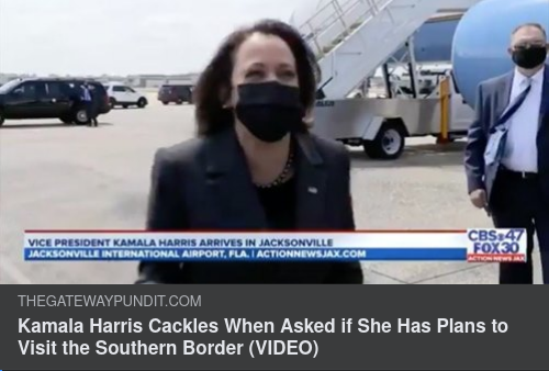 Harris Skrattar Åt Gränbesöksfråga