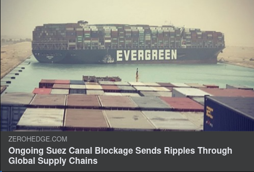 Världshandelsstörande Suezstopp