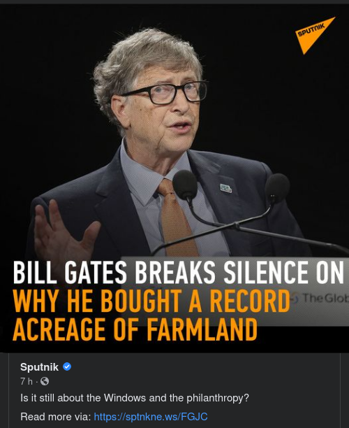 Gates Om Sina Markköp