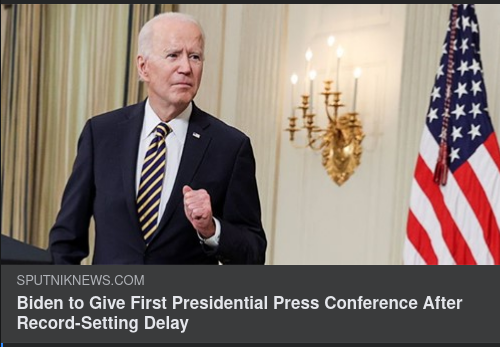 Biden Håller Presskonferens