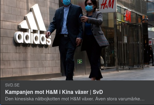 H&M I Kina