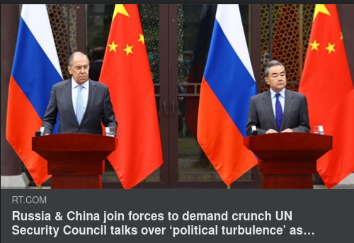 Ryssland, Kina & FN