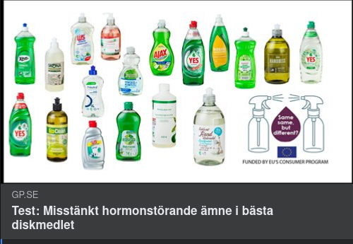 Hushållskemikalieexponering