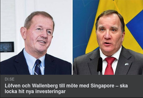 Virtuellt Möte Mellan Sverige & Singapore