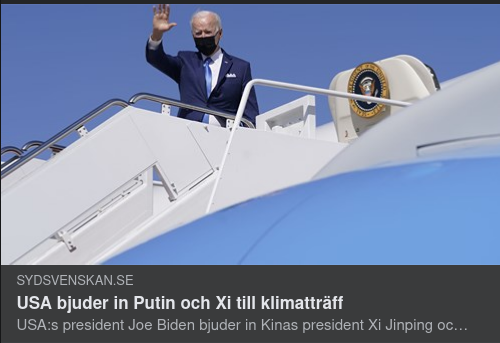 Klimatmötesoinbjudet Sverige