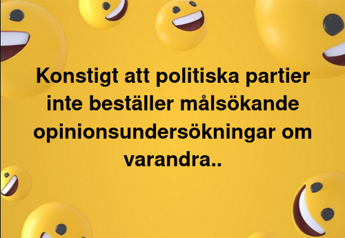 Målsökningsbeställda Opinionsundersökningar