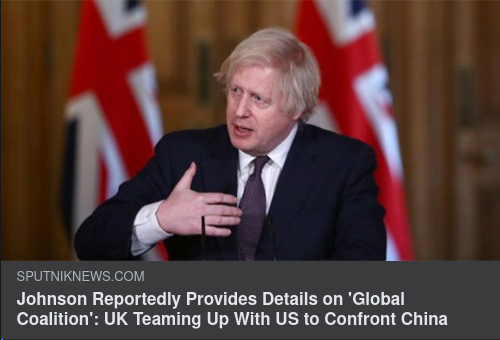 BoJo & Global Koalition Mot Kina