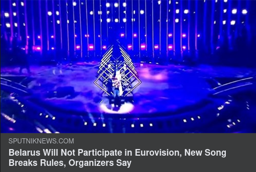 Regelbrytande Mellobidrag Från Belarus