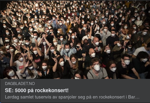 Rockkonsert I Spanien