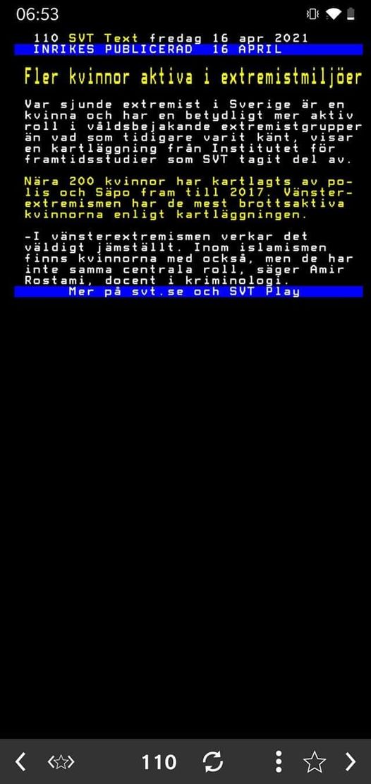 Könsjämnställd Extremism