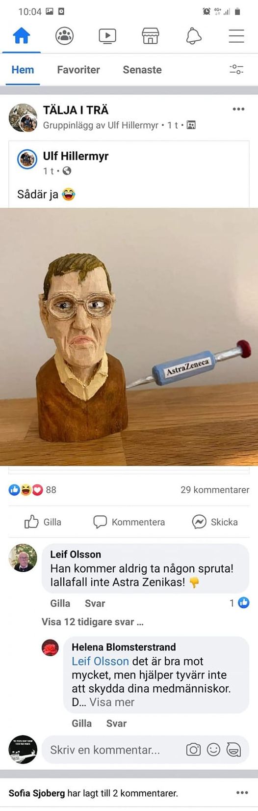 Vaccinerad Trä-Tegnell