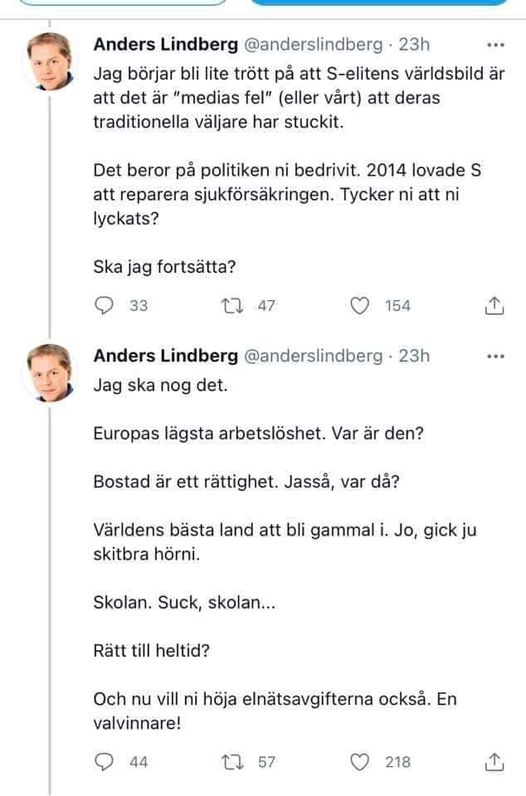 Märkligt Kursändrande Lindberg