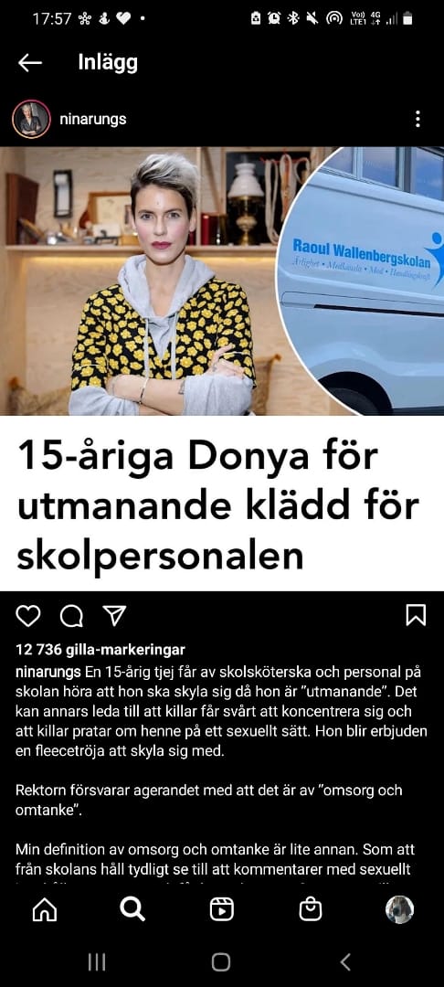 Utmanande Klädsel På Raoul Wallenbergskolan