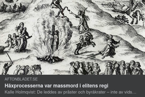 Elitregisserade Häxprocesser