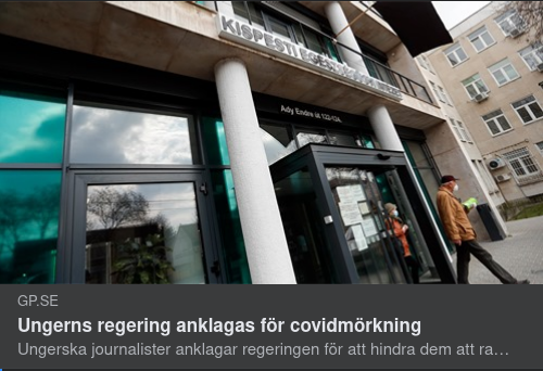 Covidmörkningsanklagad Ungersk Regering