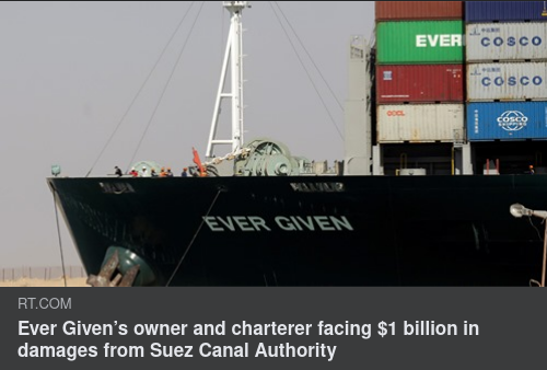 Suezkostnad För Fartygsägare