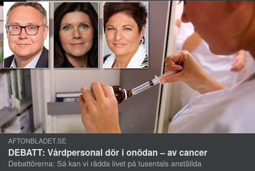 Onödig Vårdpersonalcancerdöd