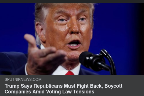 Trump Uppmanar Till Folkengagemang