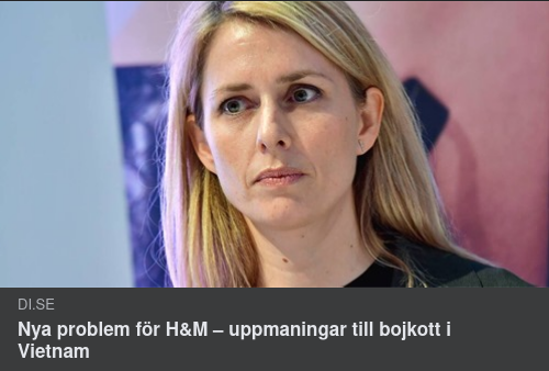 Äckelväckande H&M I Vietnam