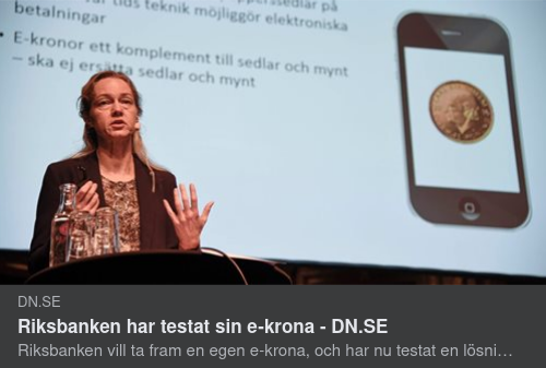 Riksbankens E-Krona